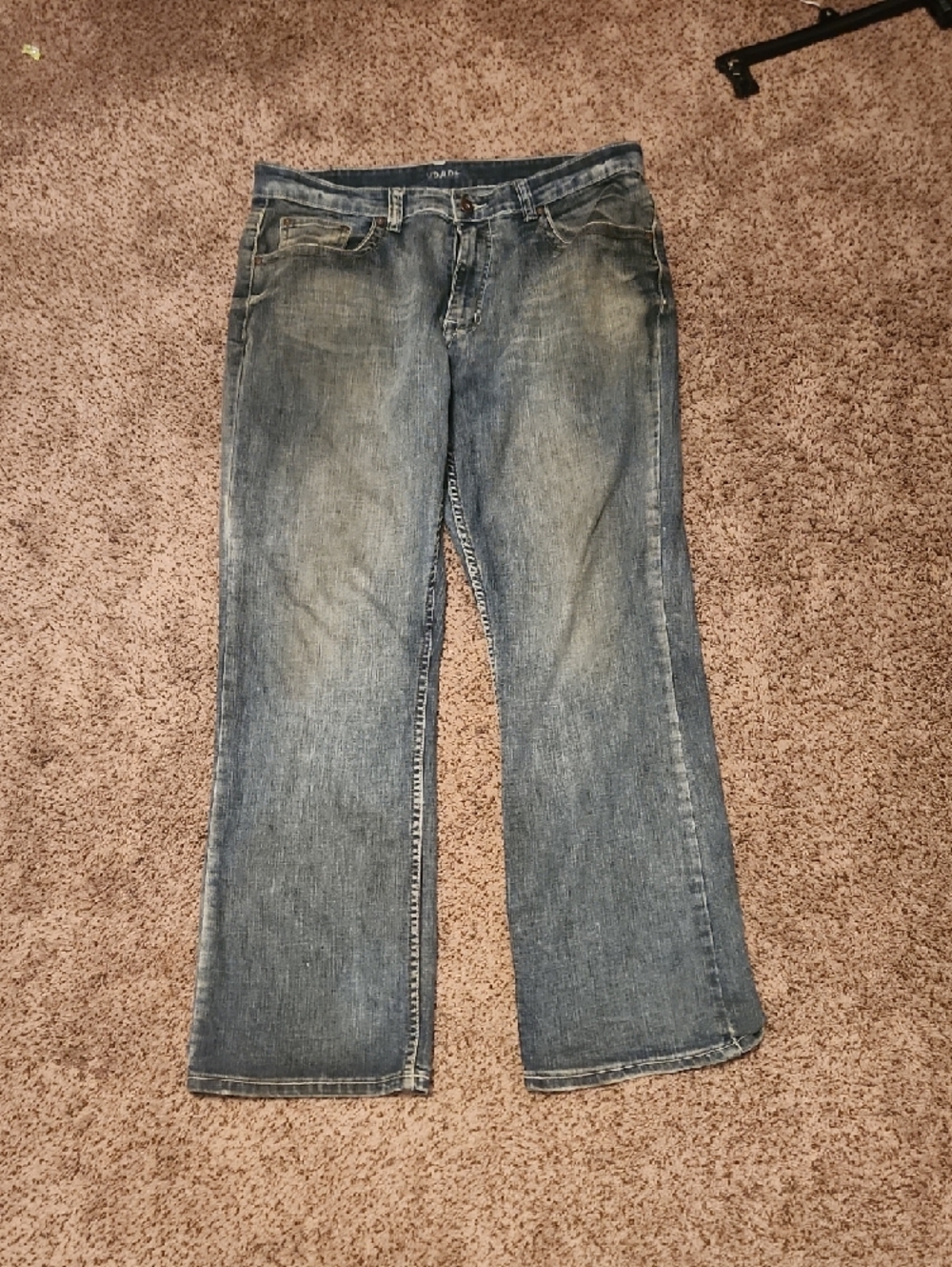 Mens Light Blue Washed Denim Jeans - Unbranded
